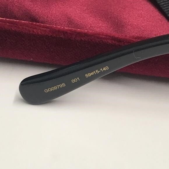 New Authentic Gucci Black Sunglasses for Men GG0979s 001 - Picture 10 of 10